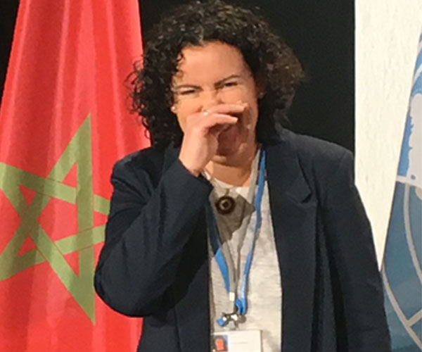 Lucia Aribas de Solutions Prompteur au COP22