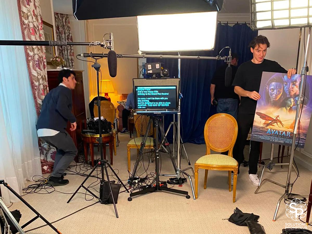Camera Prompter - Solutions Prompteur