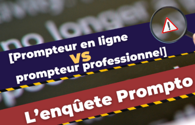 Prompteur en ligne vs prompteur professionnel : le guide 2025