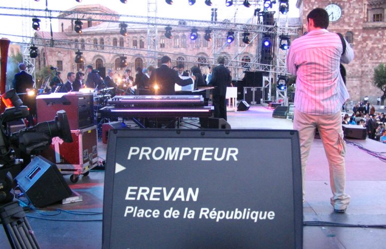 Solutions Prompteur - Concert Arménie