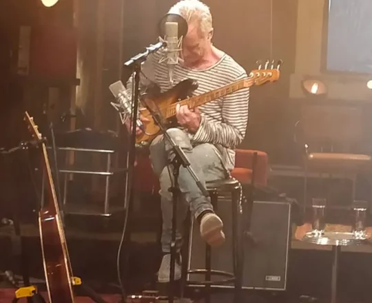Solutions Prompteur - Concert Sting
